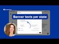 Shopify Cookie Banners by US State (California, Texas, florida and More) | Consentmo app