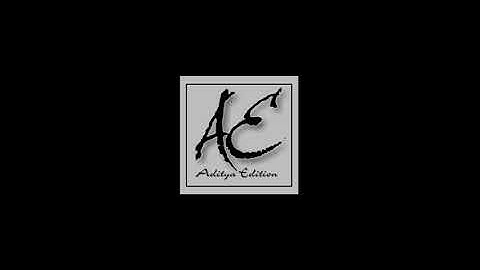 Channel Intro Video -- Aditya Edition