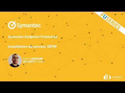 Installation du serveur SEPM  --  Symantec Endpoint Security