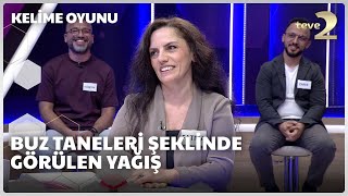 Buz Taneleri Şeklinde Görülen Yağış Kelime Oyunu