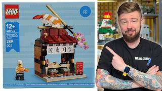 RESTAURANTS OF THE WORLD: JAPAN 🇯🇵 LEGO GWP 40906 REVIEW