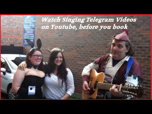 Real Singing telegrams Manchester   Engagement song for Vicky and Vix