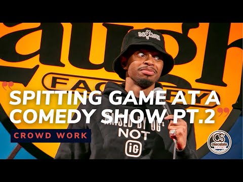 Spitting Game At A Comedy Show PT.2 - Comedian Lewis Belt - Chocolate Sundaes Standup Comedy