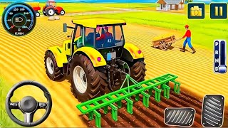 Modern Tractor Farming Driving Simulator 3D - New Tractor Games - Android Gameplay screenshot 5