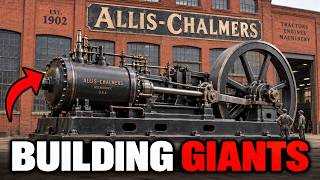Inside 1902 Allis-Chalmers Factory: Building Heavy Industrial Machines Step by Step