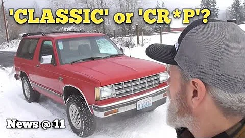 Will a 1987 Chevy S10 Blazer 4x4 Become a 'Classic' Rig?
