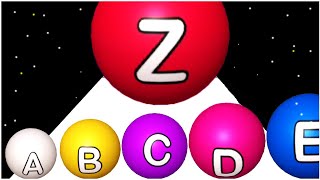 AZ Merge Race 2048 Ball Run Going Ball Game Color Ball Roll Match Puzzle Game - Max Levels  1-15 screenshot 3