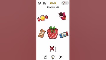 Brain Out Help Santa Level 9 Find the gift Walkthrough