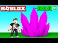 WYKOPAŁEM NAJWIĘKSZY KRYSZTAŁ w ROBLOX! (Roblox Crystal Magnet Simulator)