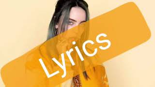 Billie eilish Therefore l Am          (Lyrics)