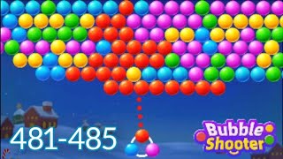 Bubble Shooter Gameplay Walkthrough Level 481-485