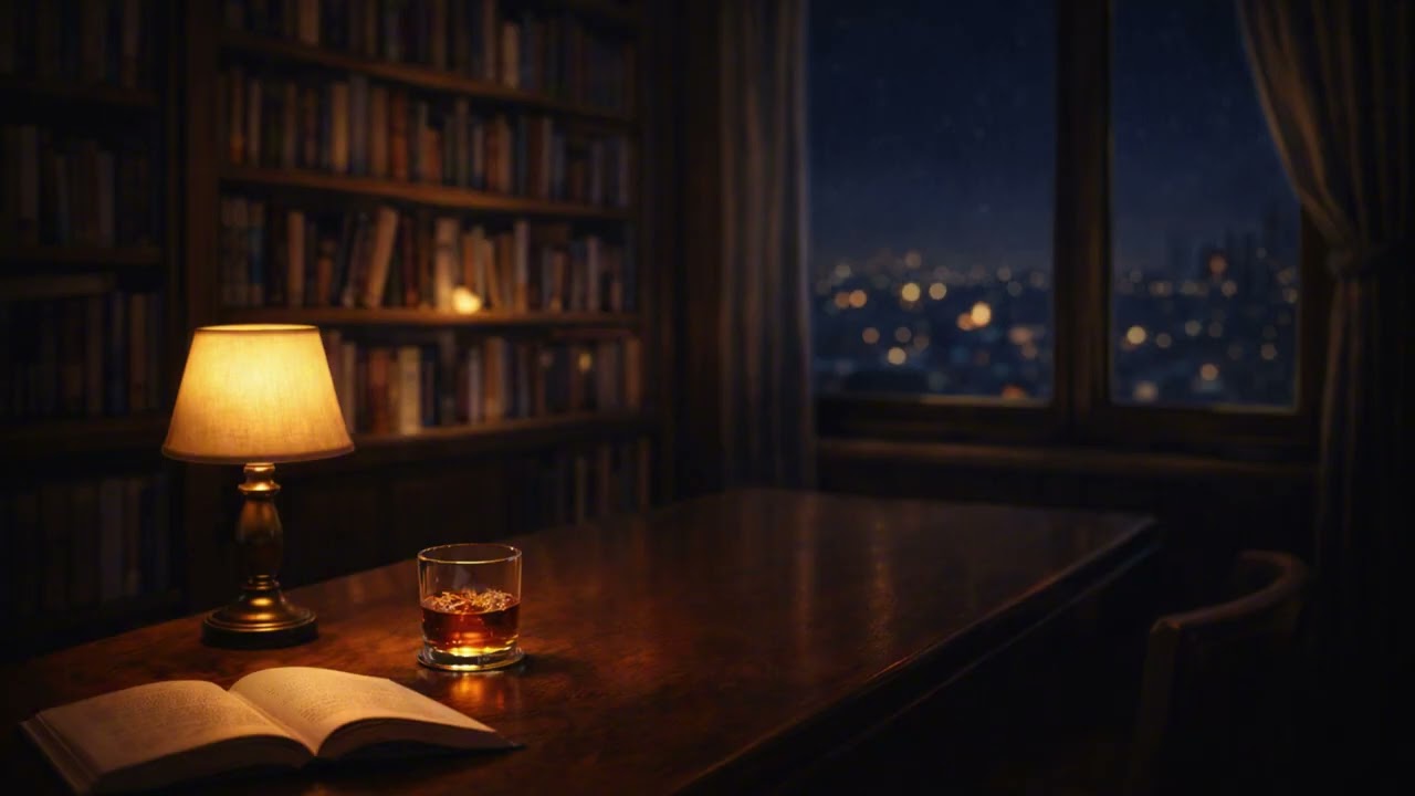 조용히 생각이 이어지는 밤 | Piano Jazz for Late Night Focus