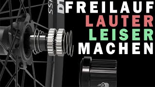 Freilauf lauter/leiser machen | DT Swiss Ratchet