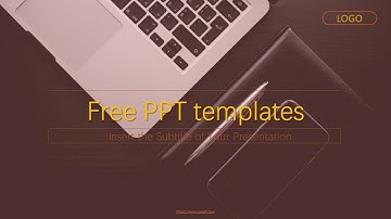 Flat business presentation PowerPoint templates