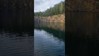 Uskavi kalkbrott, near Lindesberg #beach #travel #travel #sweden #traveller #lake #europe