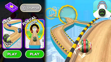 CARD SHUFFLE PORTAL RUN ( GOING BALLS - ANDROID & IOS GAMEPLAYS )