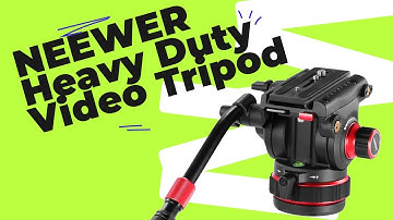 Best Fluid Head for Video? NEEWER Heavy Duty Tripod Head Review!