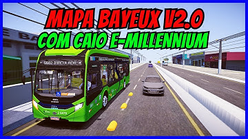 🔴Gameplay Proton Bus Simulator | Mapa Bayeux V2.0 | Linha 5602 | Mods | PBSU | Simulador de Ônibus
