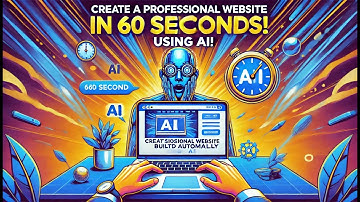Create a Professional Website in 60 Seconds Using AI!