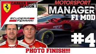 Ferrari S0104 - PHOTO FINISH!!! F1 Mod for Motorsport Manager PC
