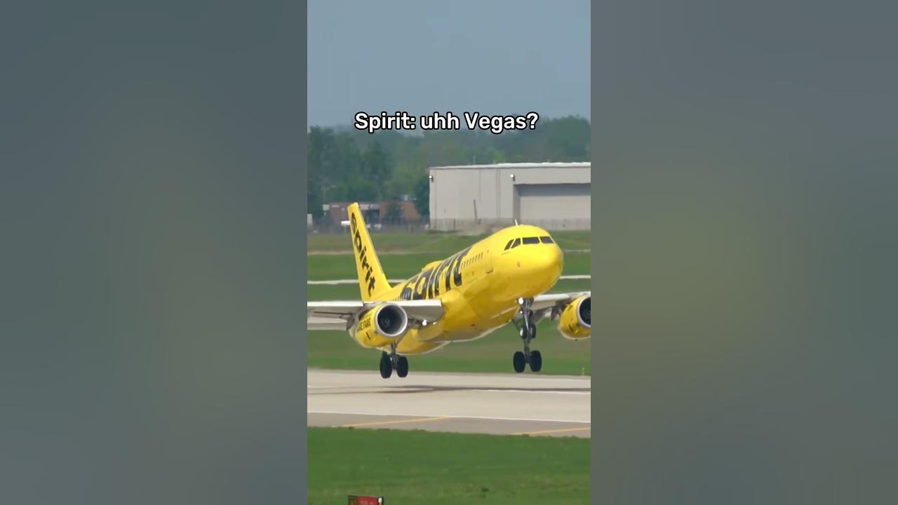 Spirit takes off in a storm 😂
