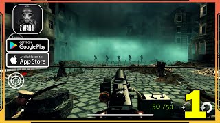 ZWar1 Gameplay (Android, iOS) - The Great War of the Dead screenshot 1