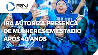 Após mais de 40 anos de proibições, mulheres voltam a assistir a jogo da 1ª  divisão do Irã - Lance!