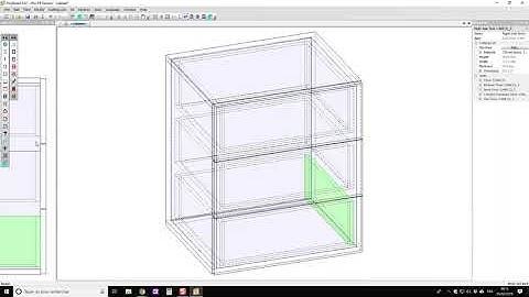 Equal Size Drawer Boxes in Polyboard