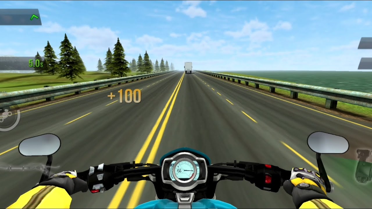 Traffic Rider Most Power Full Bike 🔥 Traffic Rider Game Bike Riding ...