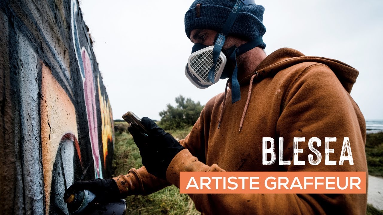 Rencontre avec Blesea, artiste graffeur de la Manche.