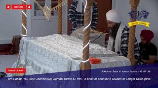 Sukhmani Sahib & Kirtan Divaan - 12.05.24