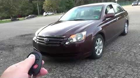 Programming a Key Fob for 2006 Toyota Avalon