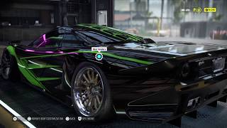 Customising The McLaren F1 Black Market Delivery CAR In NFS HEAT