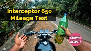 Interceptor 650 Mileage Test | Genuine Result