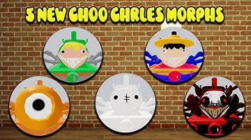 NEW - How To Get ALL 5 NEW MORPHS in Choo Charles Morphs - ROBLOX UPDATE