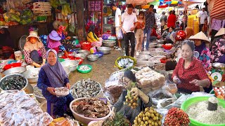 Oyster, Fish, Shrimp, Shrimp Paste, & More  Kampot Market Food Tour