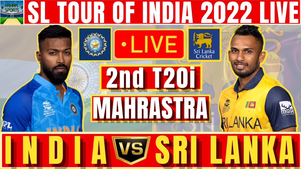 sri lanka tour of india 2022 live telecast channel