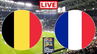 BELGIUM vs FRANCE Live Stream - UEFA Nations League - Semi Final - Live Football Match Watch Along