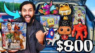 I Found a FORGOTTEN Scooby-Doo Toy Worth a Fortune at the Flea Market!!