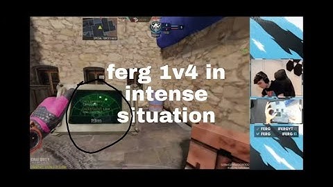 iFerg 1v3 clutch in intense situation | CODM