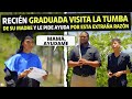 Recién graduada visita la tumba de su madre y le pide ayuda por esta extraña razón.