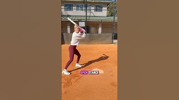 Open stance and why some hitters do it. See description for more details.