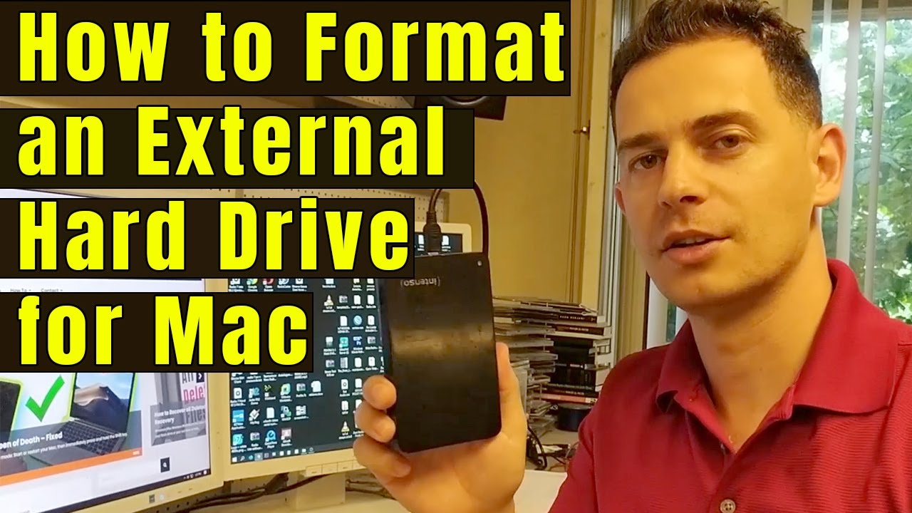 format my hard drive for mac