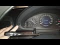 Mercedes w211 - How to open secret menu options and easy check oil level?