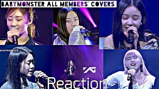BABYMONSTER - All Members' COVERS (Reaction/Review)