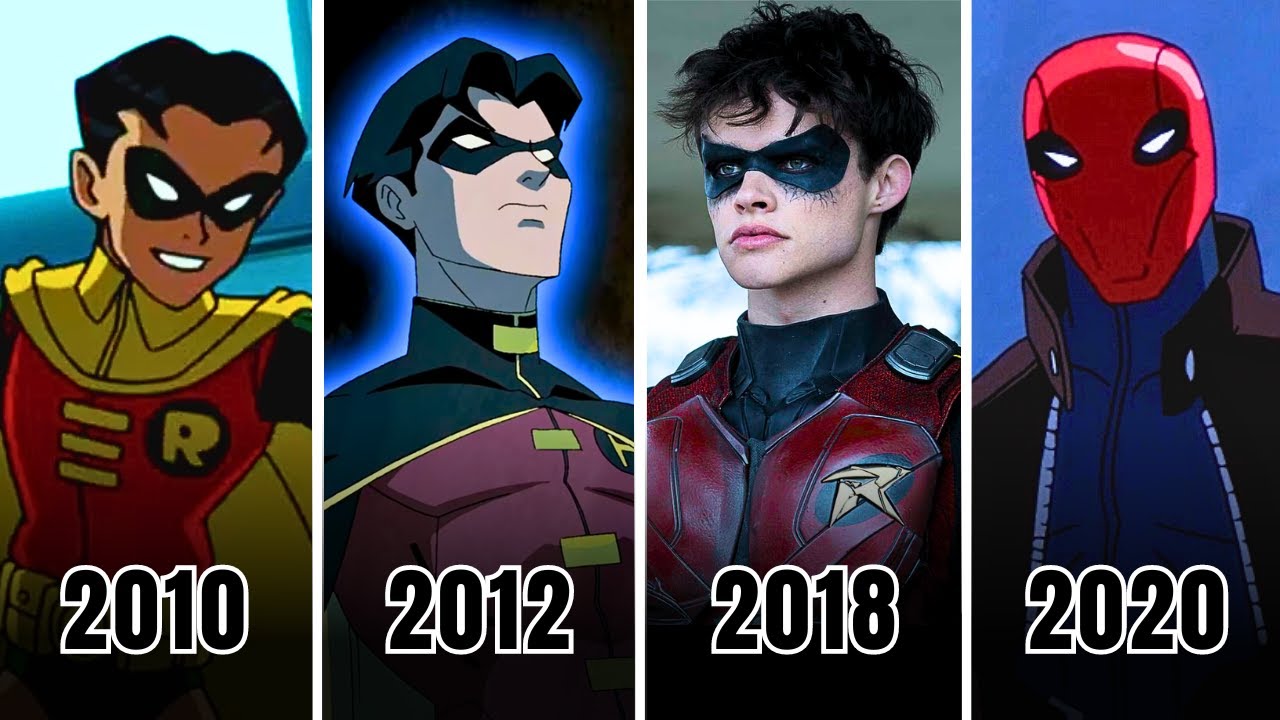The Evolution of Robin (Jason Todd) in the Universe - YouTube