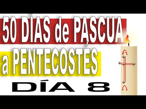 ✴️ Día 8 | 50 Días de CAMINO de PASCUA A PENTECOSTÉS 📌 RECIBID el ESPÍRITU SANTO