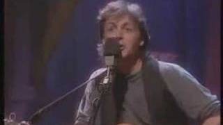 Be Bop A Lula - Paul McCartney (UNPLUGGED) chords