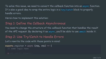 Mastering async await for API Integration in Node.js