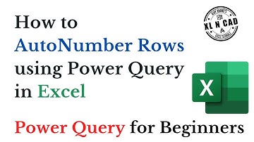 Add an Index Column to the Data set using Power Query in Excel